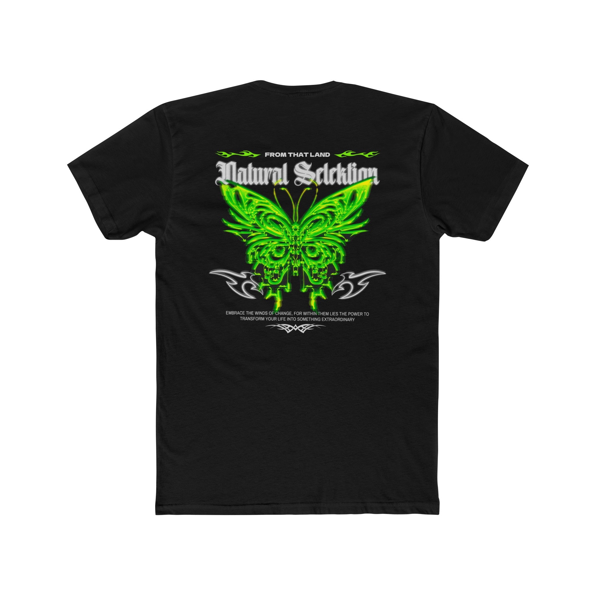 【NONCODE】(Unisex) Hex Butterfly Washing T-Shirt 107_d64ad6f0-55a3-4a0f-9432-